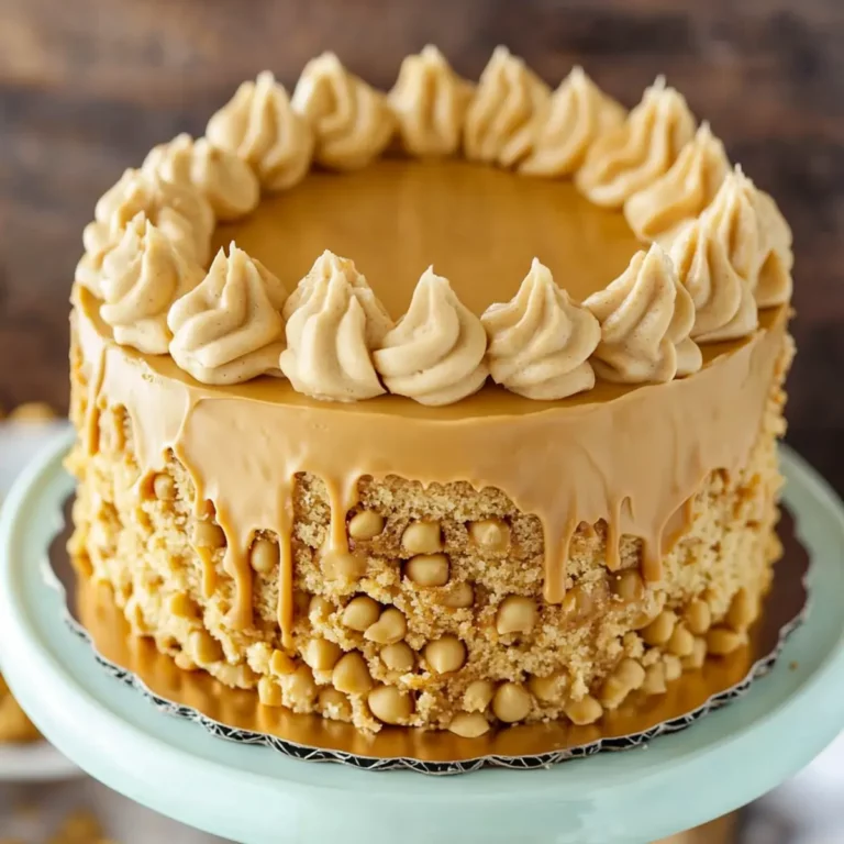 Peanut Butter Layer Cake