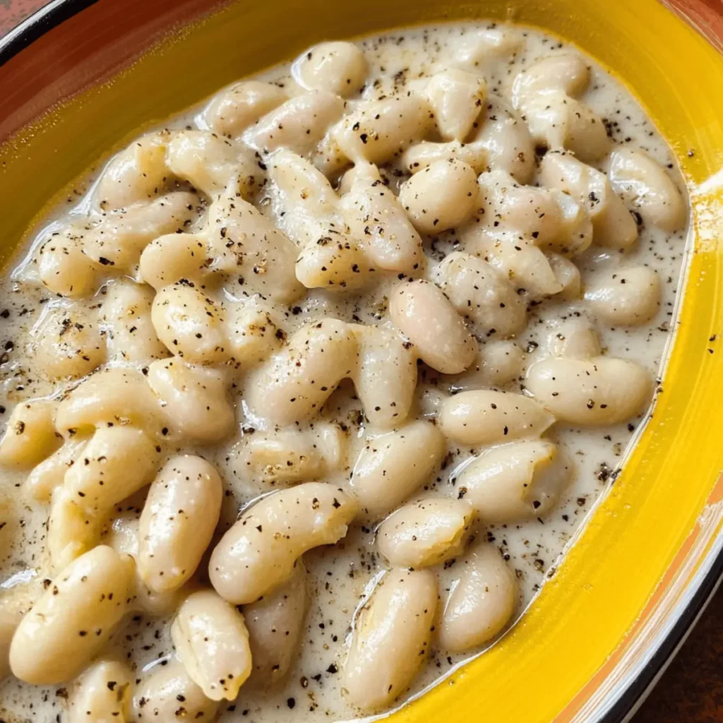 Cacio e Pepe Butter Beans
