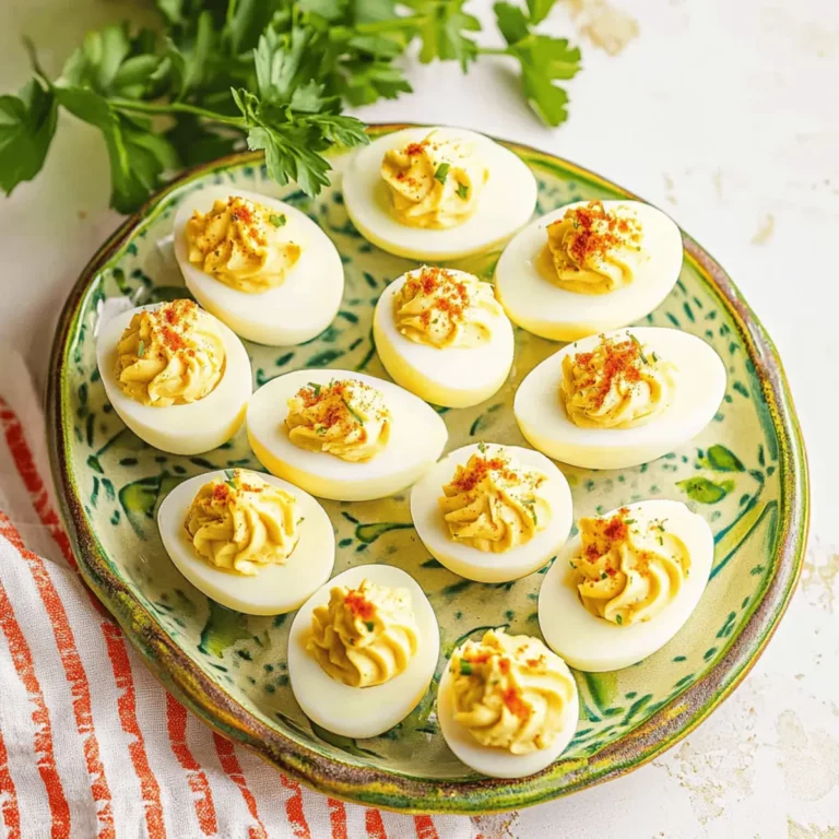 Church Lady Deviled Eggs