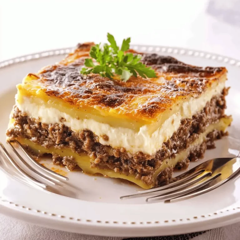 Traditional Greek Moussaka