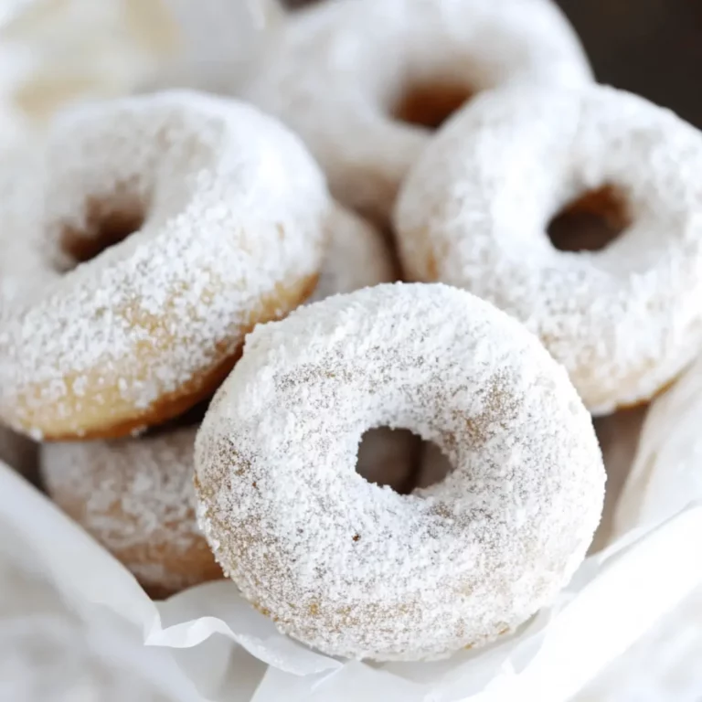 Powdered Sugar Donuts