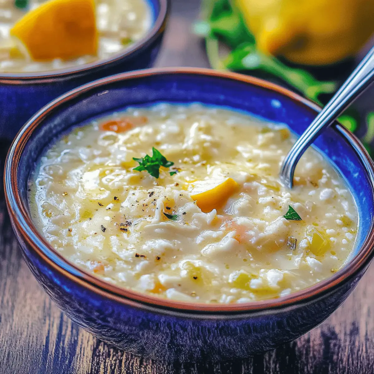 Avgolemono Soup
