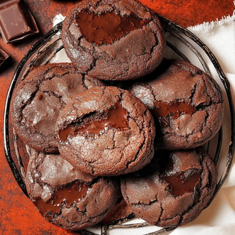 Molten Chocolate Lava Cookies