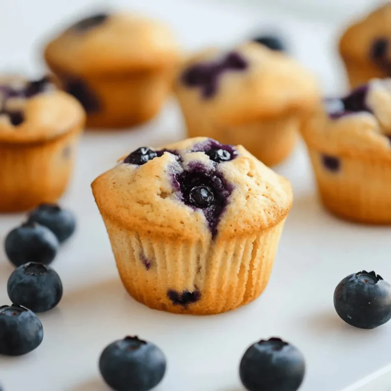 Blueberry Cottage Cheese Muffins