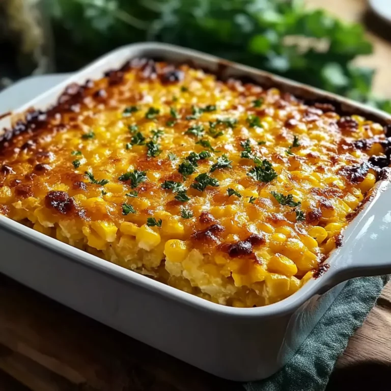 Honey-Glazed Corn Casserole