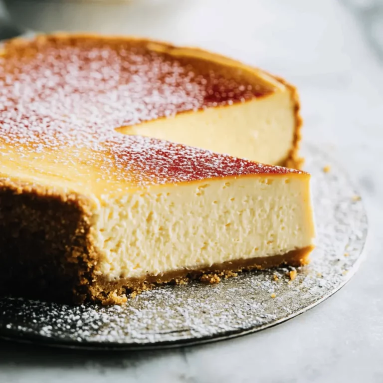Classic New York Cheesecake