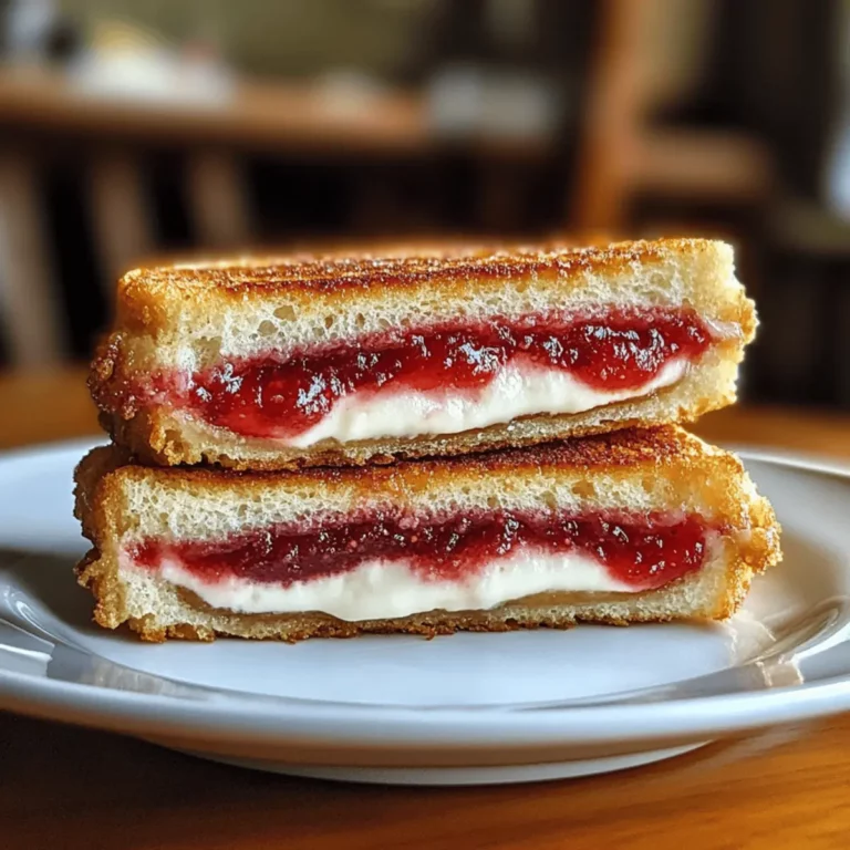 Fried Strawberry Cheesecake Sandwiches