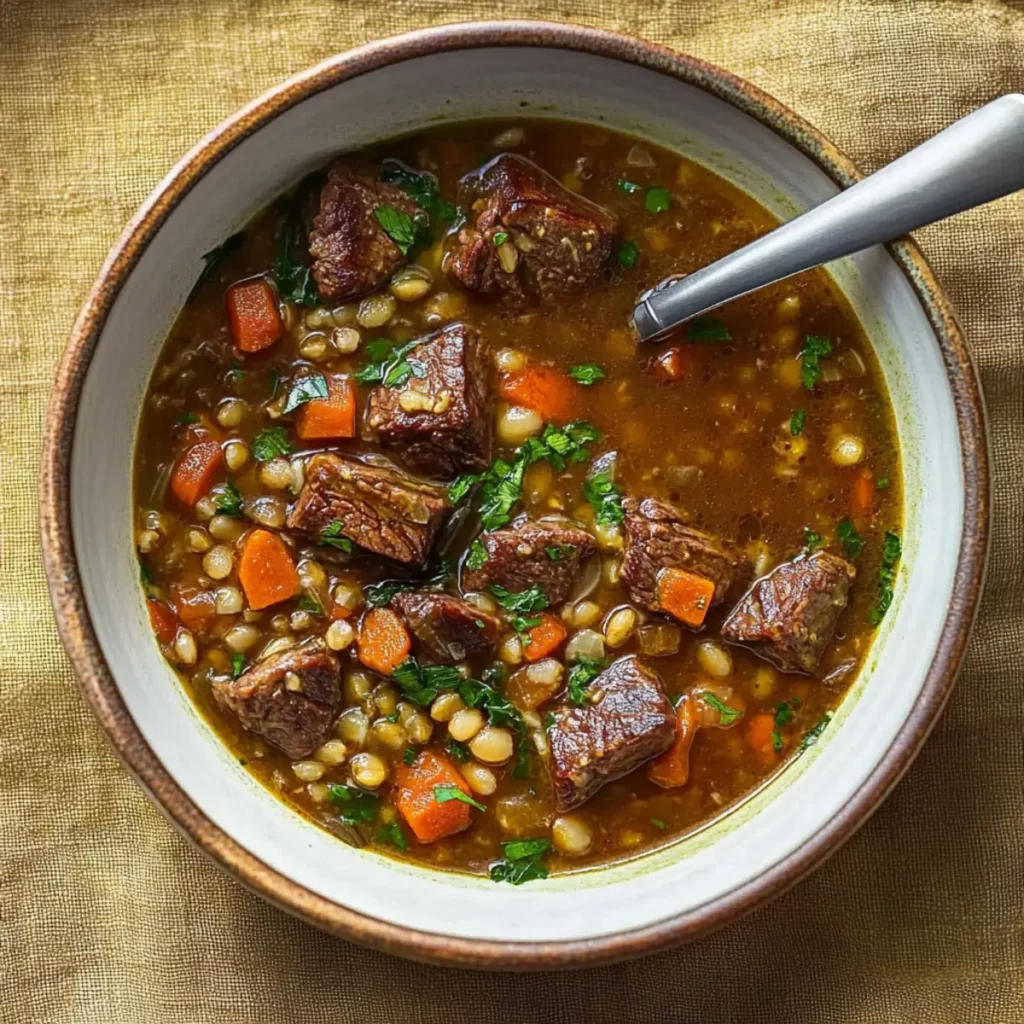 Beef Barley Soup