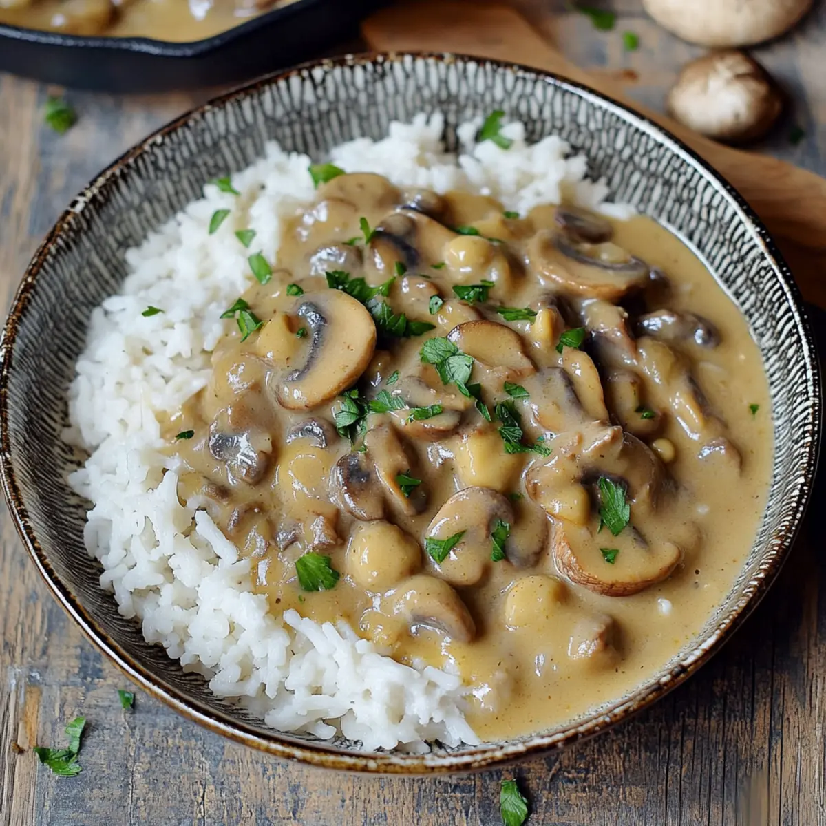 The Best Vegan Mushroom Stroganoff