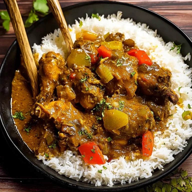 Authentic Jamaican Curry Chicken