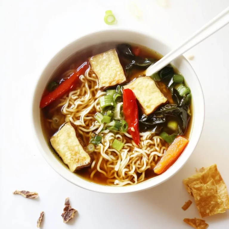 Delicious Vegan Sesame Ramen Recipe