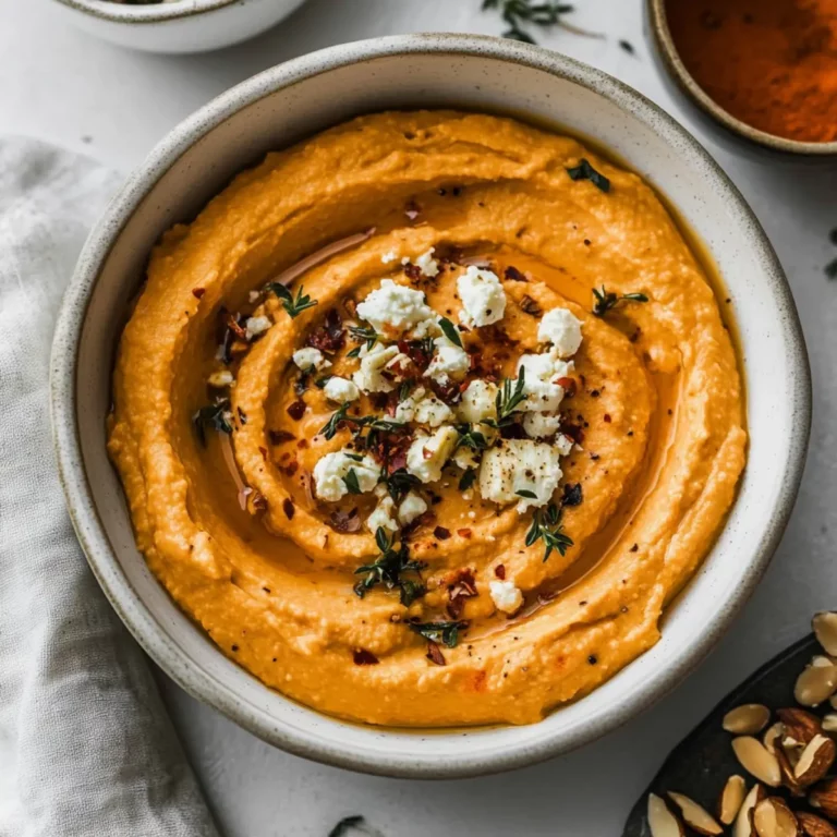 Pumpkin Whipped Feta Dip
