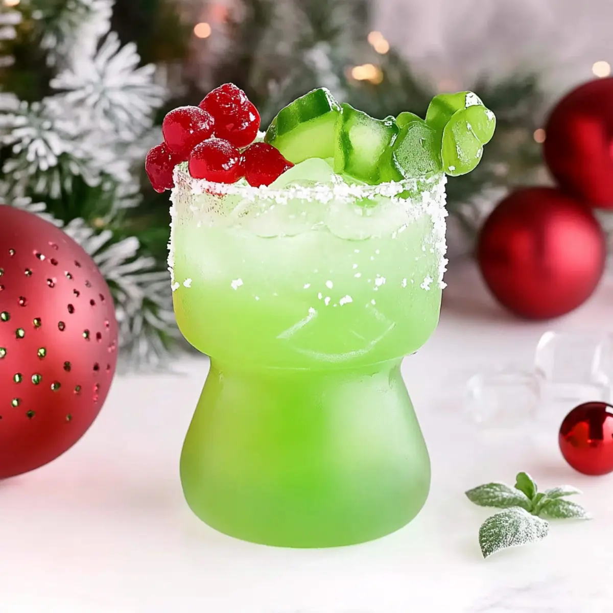 Green Grinch Mocktail