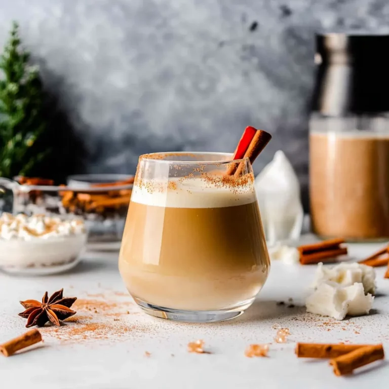 Cinnamon Spiced White Russian