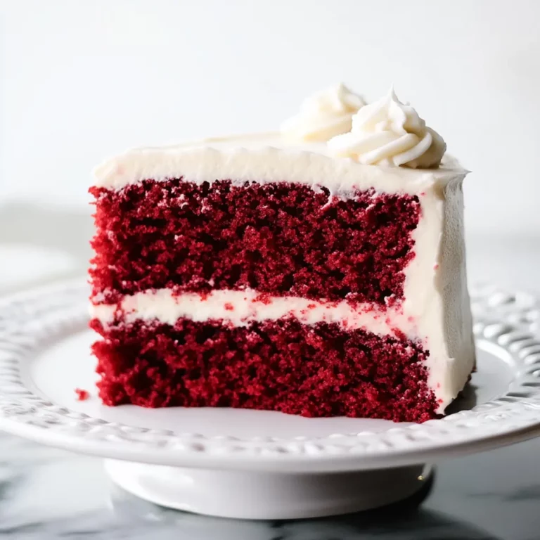 Homemade Red Velvet Cake
