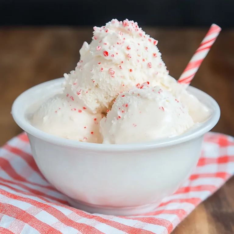 No Churn Peppermint Ice Cream Milkshake