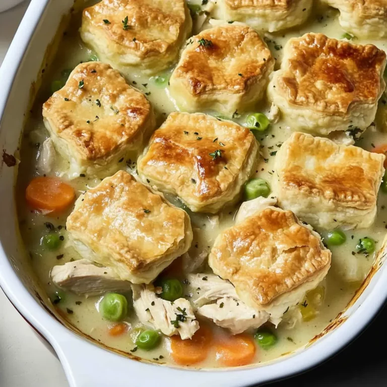 Easy Homemade Chicken Pot Pie Casserole