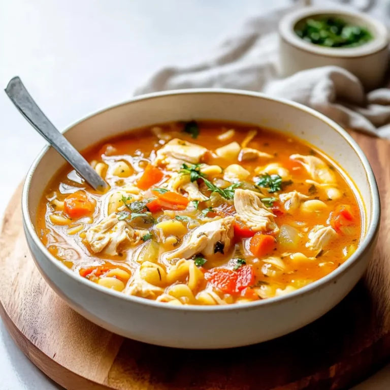 Sicilian Chicken Soup