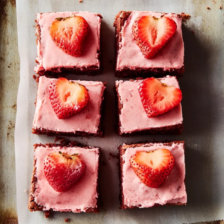 Strawberry Brownies