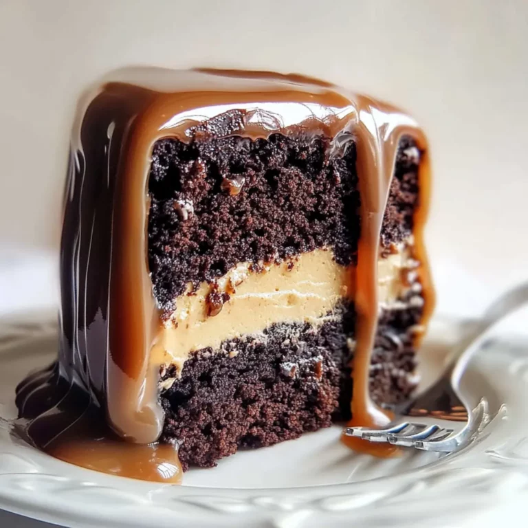 Salted Caramel Chocolate Fudge Cake