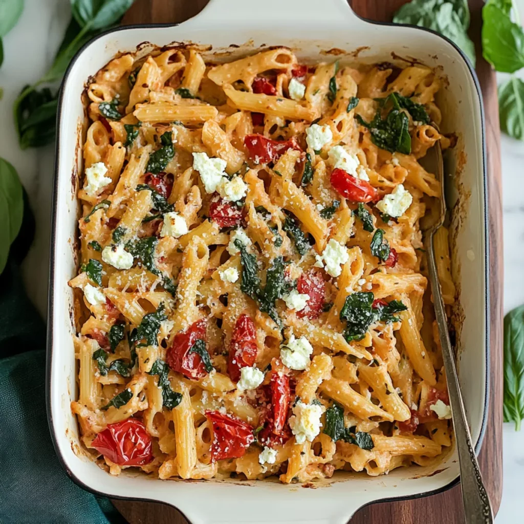 Baked Feta Pasta