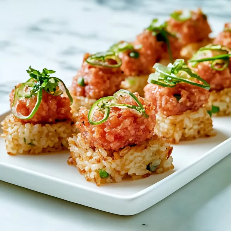 Crispy Rice Sushi Bites for a Fun Snack