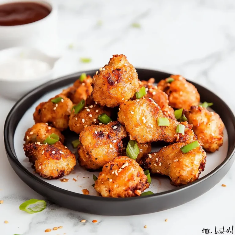Vegan Bang Bang Cauliflower Wings