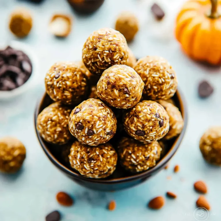 Pumpkin Protein Balls