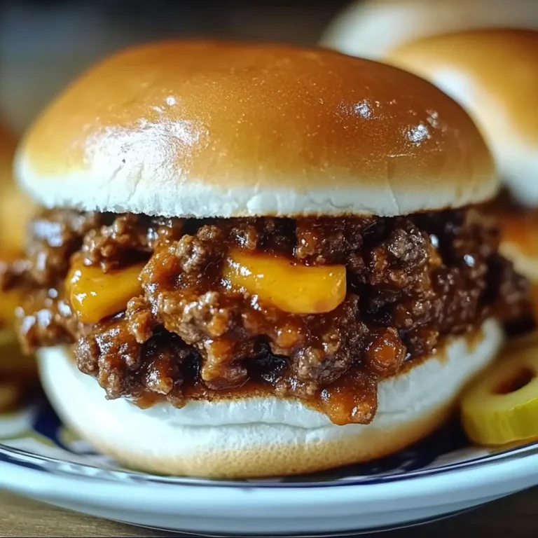 Steakhouse Burger Sloppy Joes