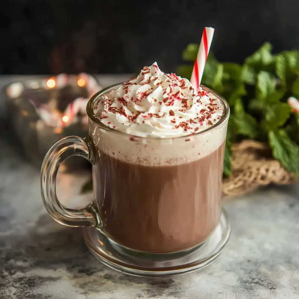 Cozy Homemade Peppermint Mocha