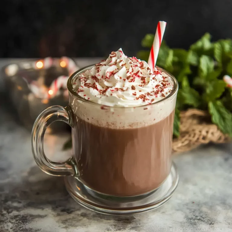 Cozy Homemade Peppermint Mocha