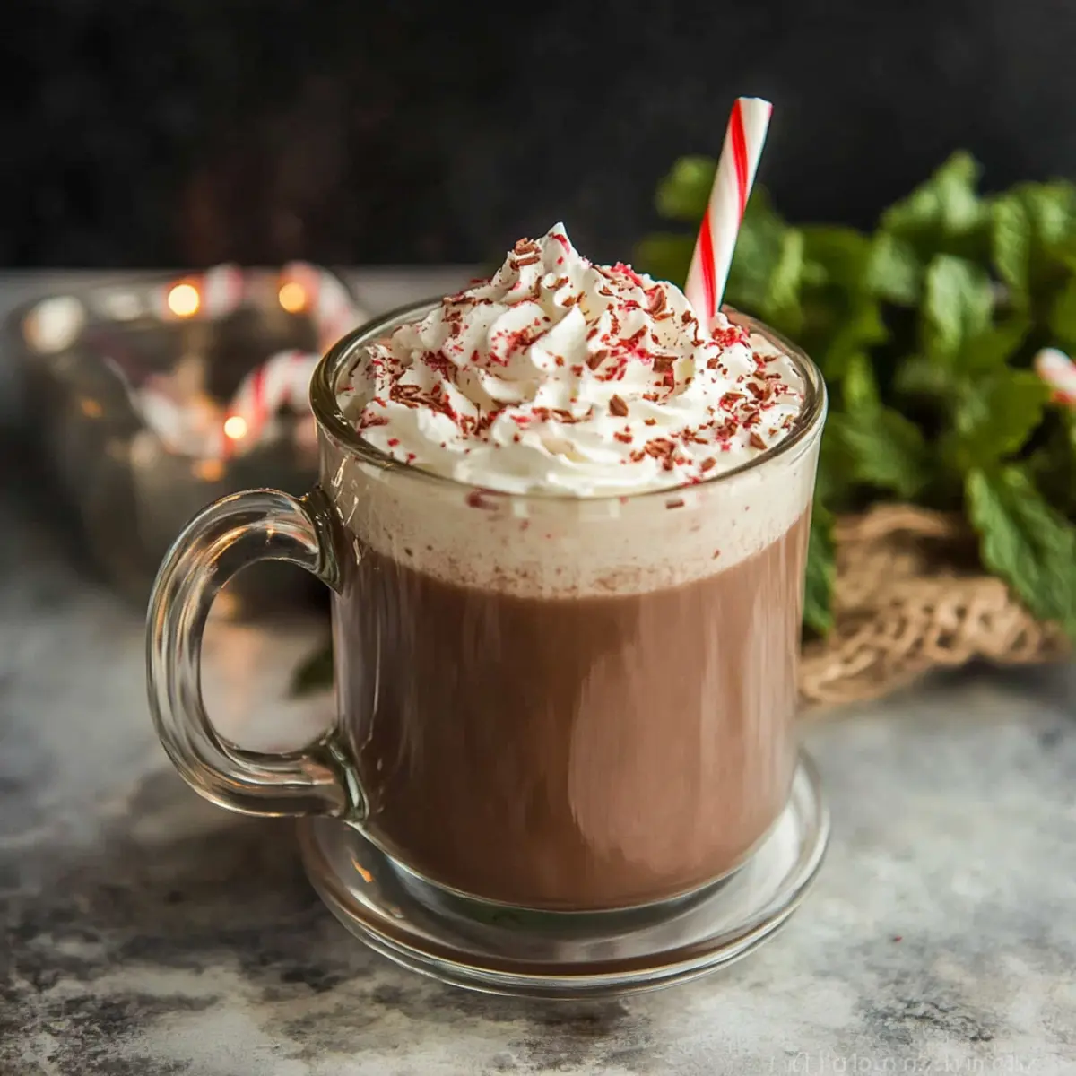 Cozy Homemade Peppermint Mocha