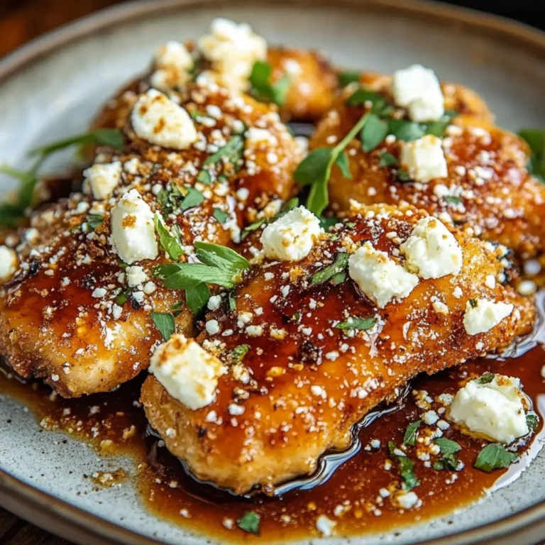 Hot Honey Feta Chicken