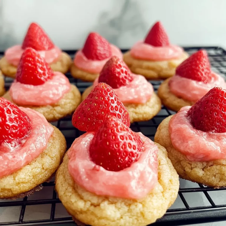 Bake Perfect Strawberry Kiss Cookies Every Time