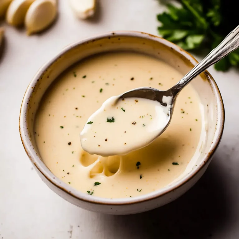Classic Creamy Garlic Sauce