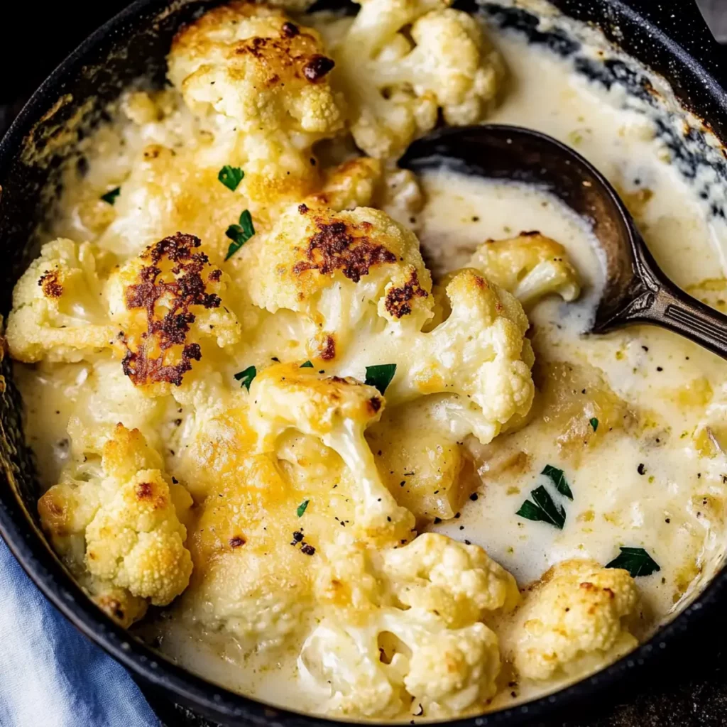 Creamy Cheesy Cauliflower
