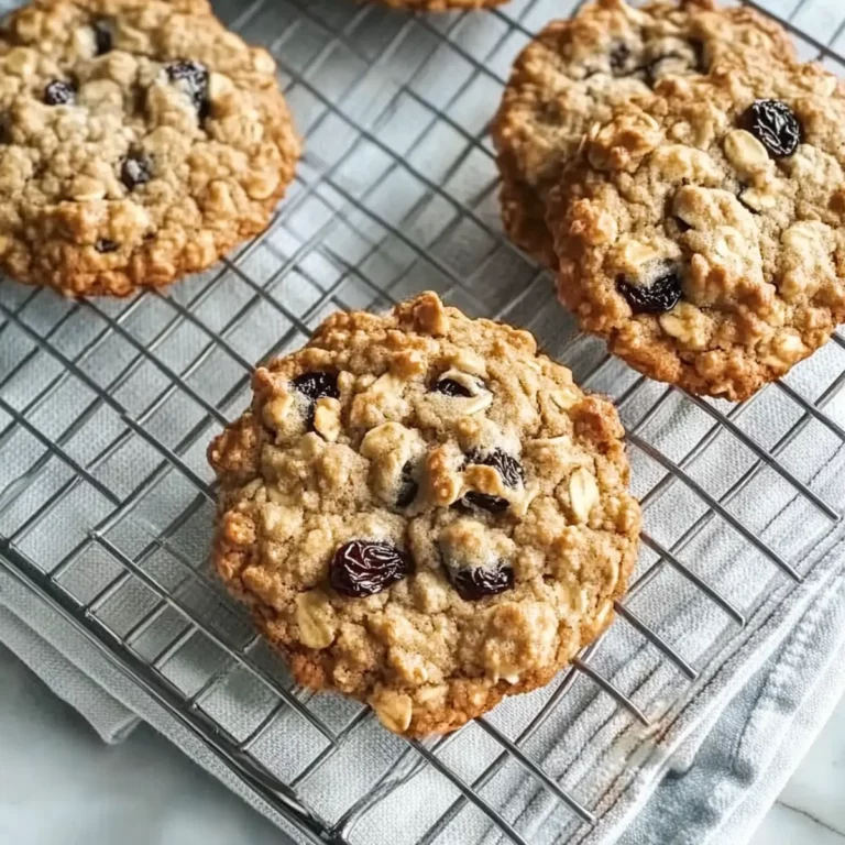 Oatmeal Raisin Cookies
