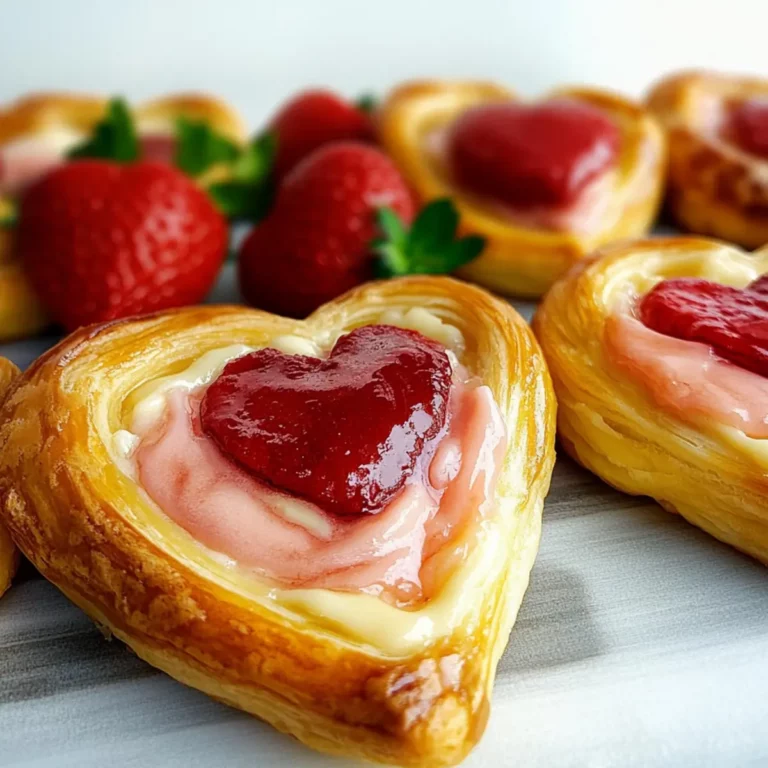 Valentine’s Day Cheese Danish