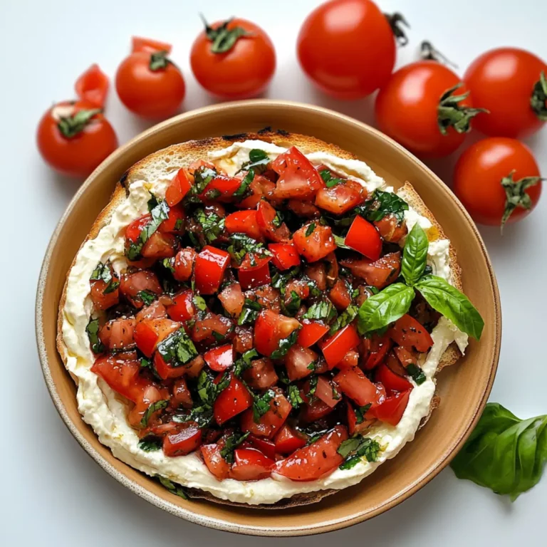 Bruschetta Dip