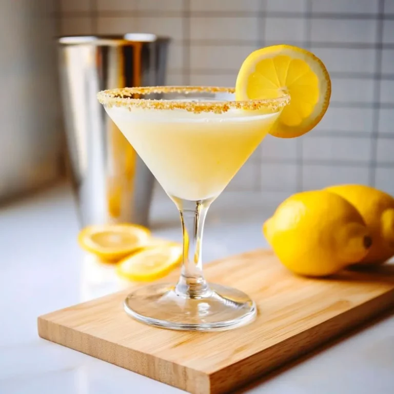 Limoncello Martini