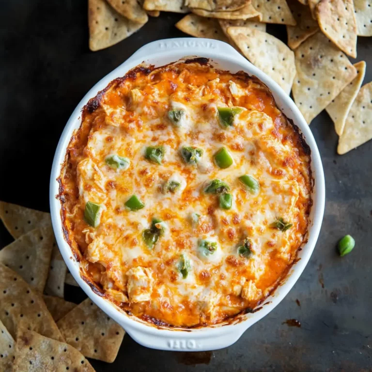 Baked Buffalo Chicken Dip Recipe