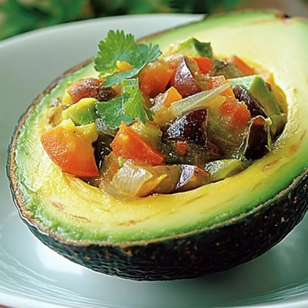Warm Avocado & Vegetable Stew