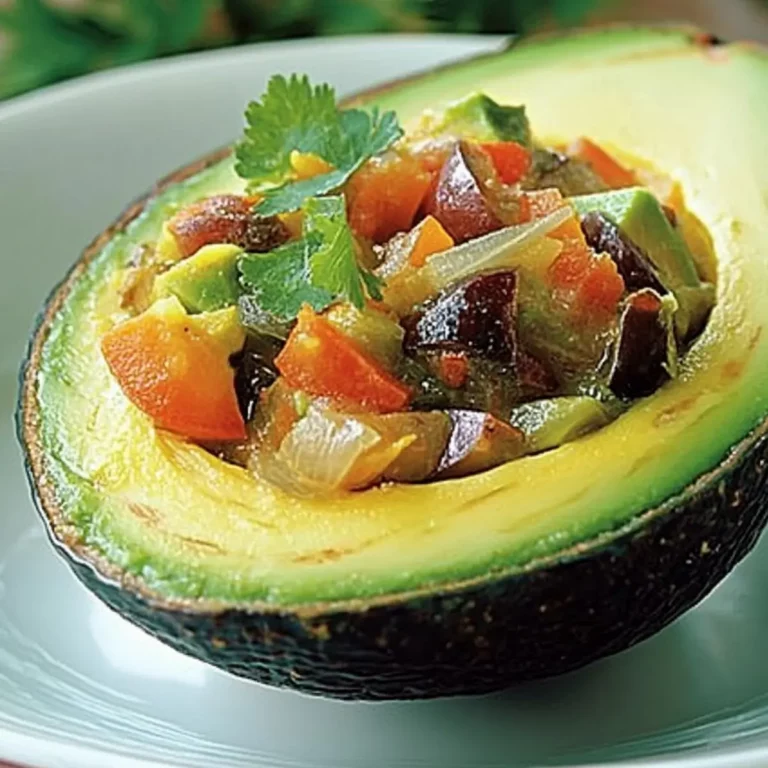 Warm Avocado & Vegetable Stew