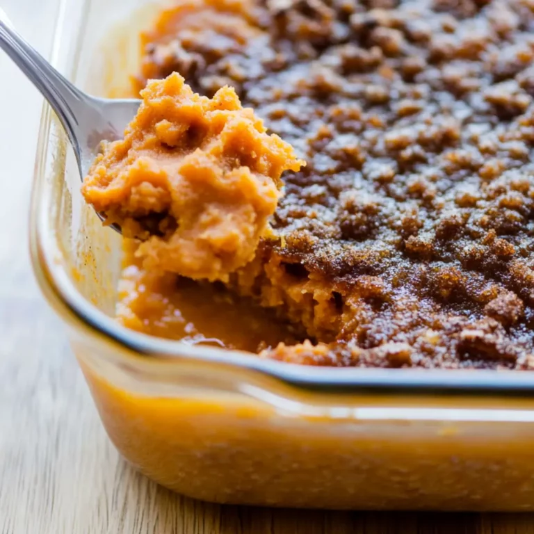 Apple Cider with Mashed Sweet Potatoes