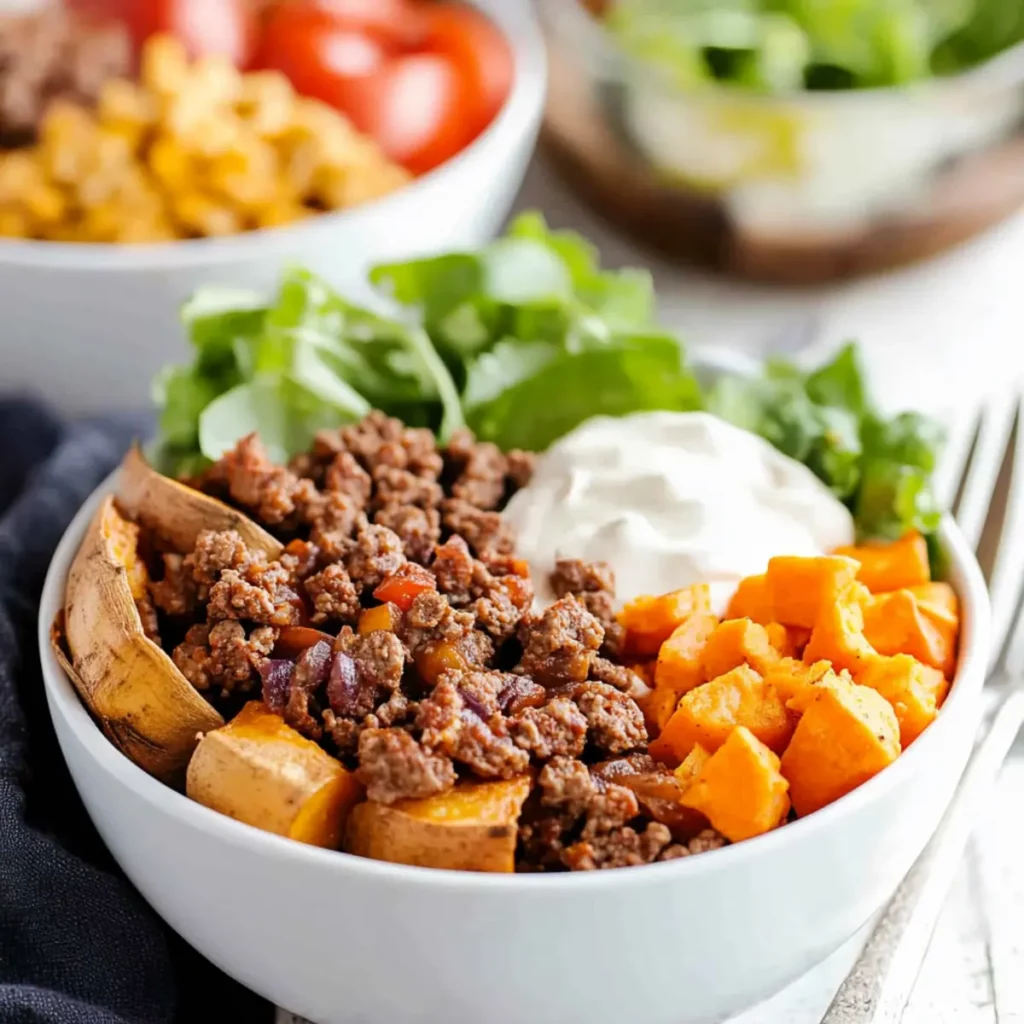 Sweet Potato Taco Bowls