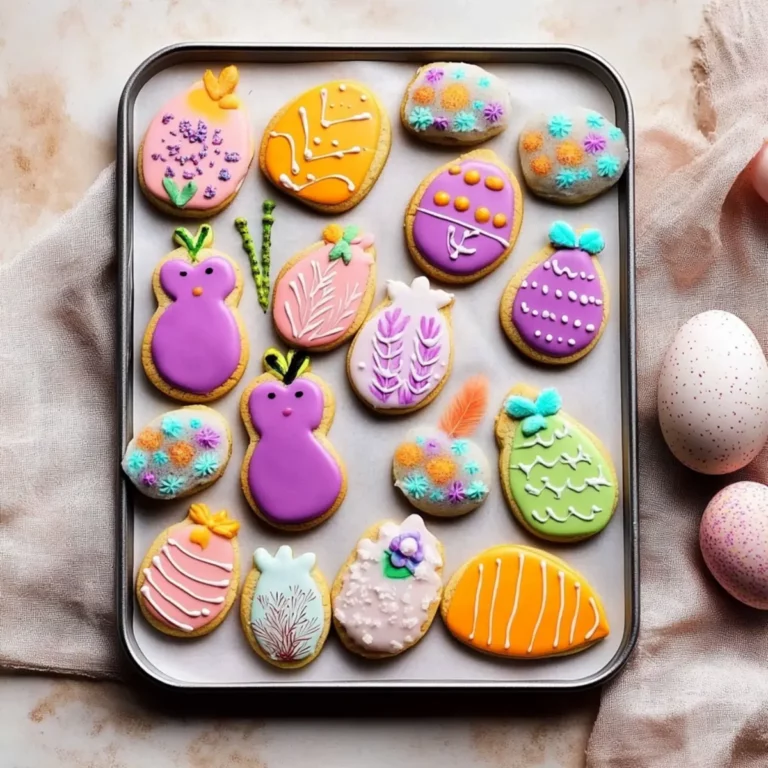 Fun and Easy Hand Painted Cookies for Your Easter Table