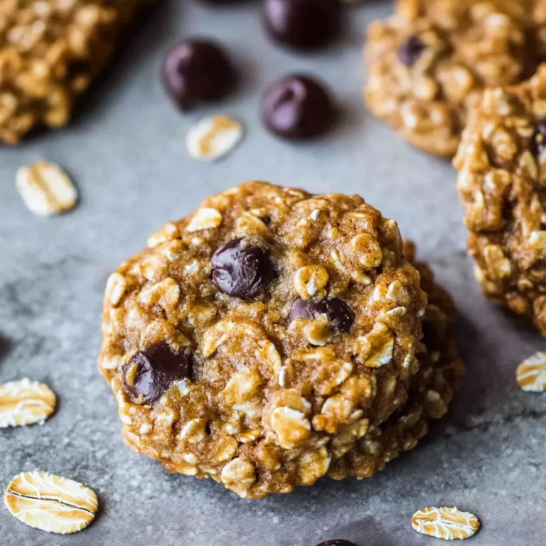 Healthy Oatmeal Protein Cookies
