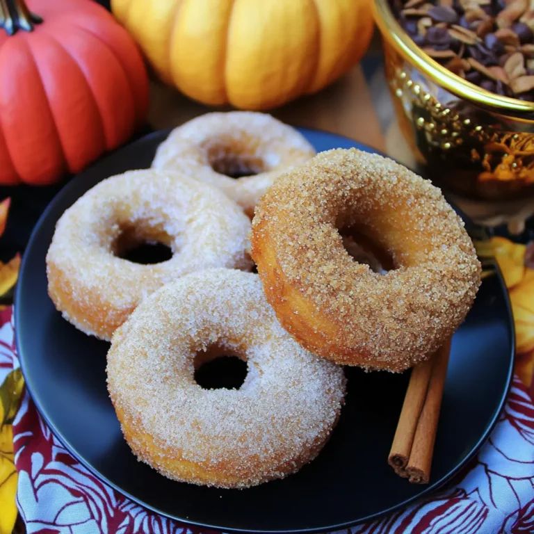 Baked Pumpkin Donuts