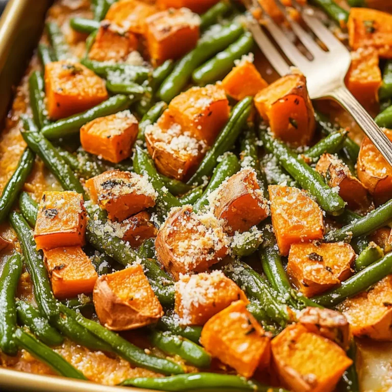Sweet Potato & Green Bean Tray Bake: Easy & Delicious Recipe
