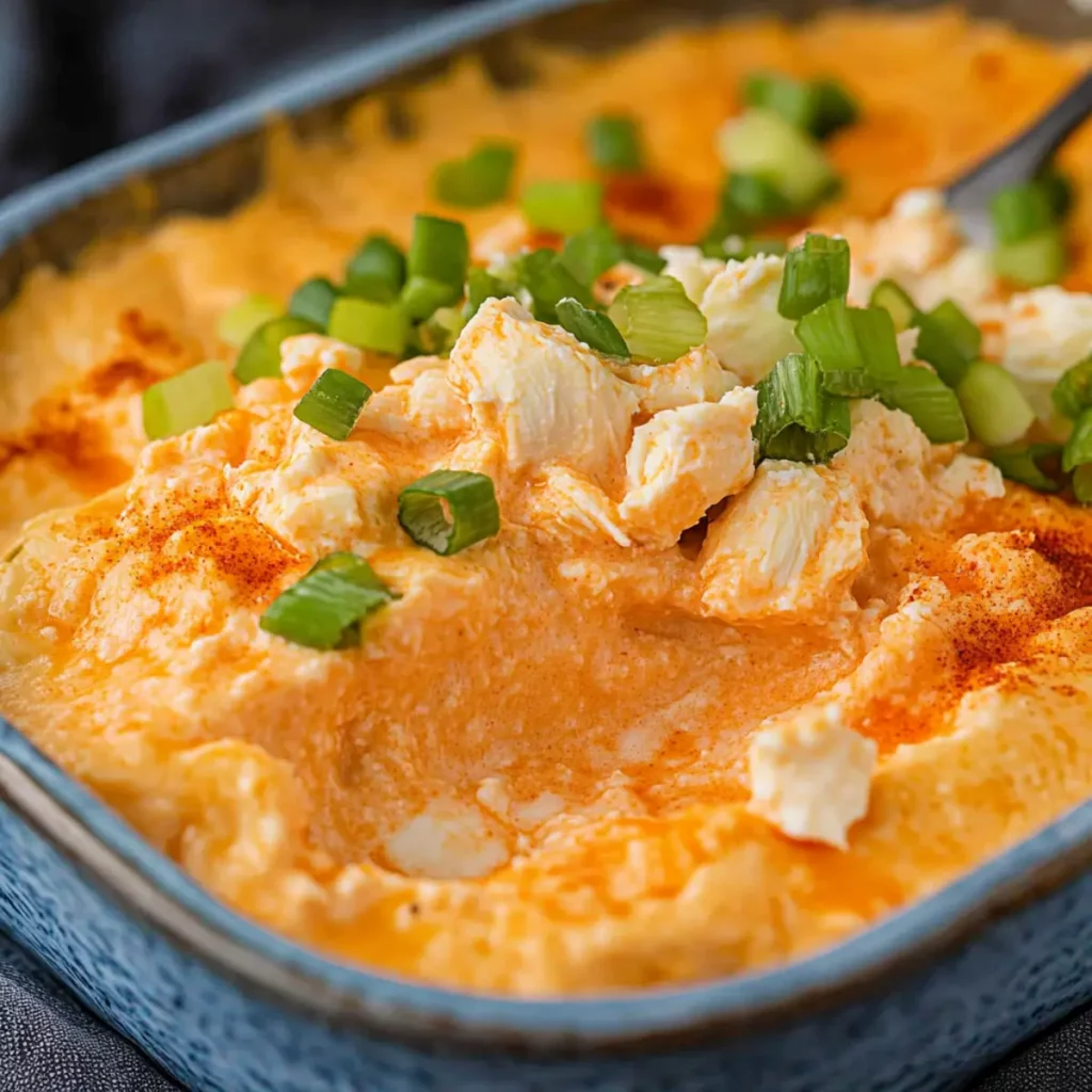 Buffalo Chicken Dip with Franks Buffalo Sauce